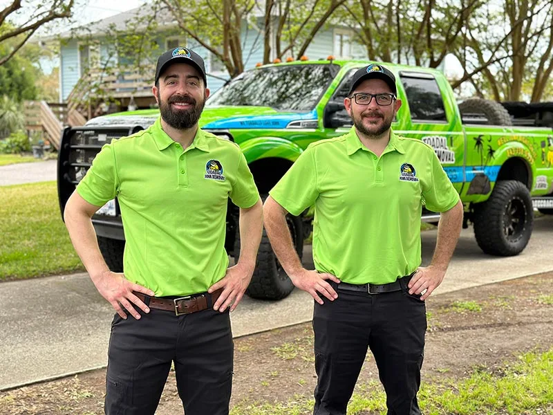 Toadal Junk Experts Posing